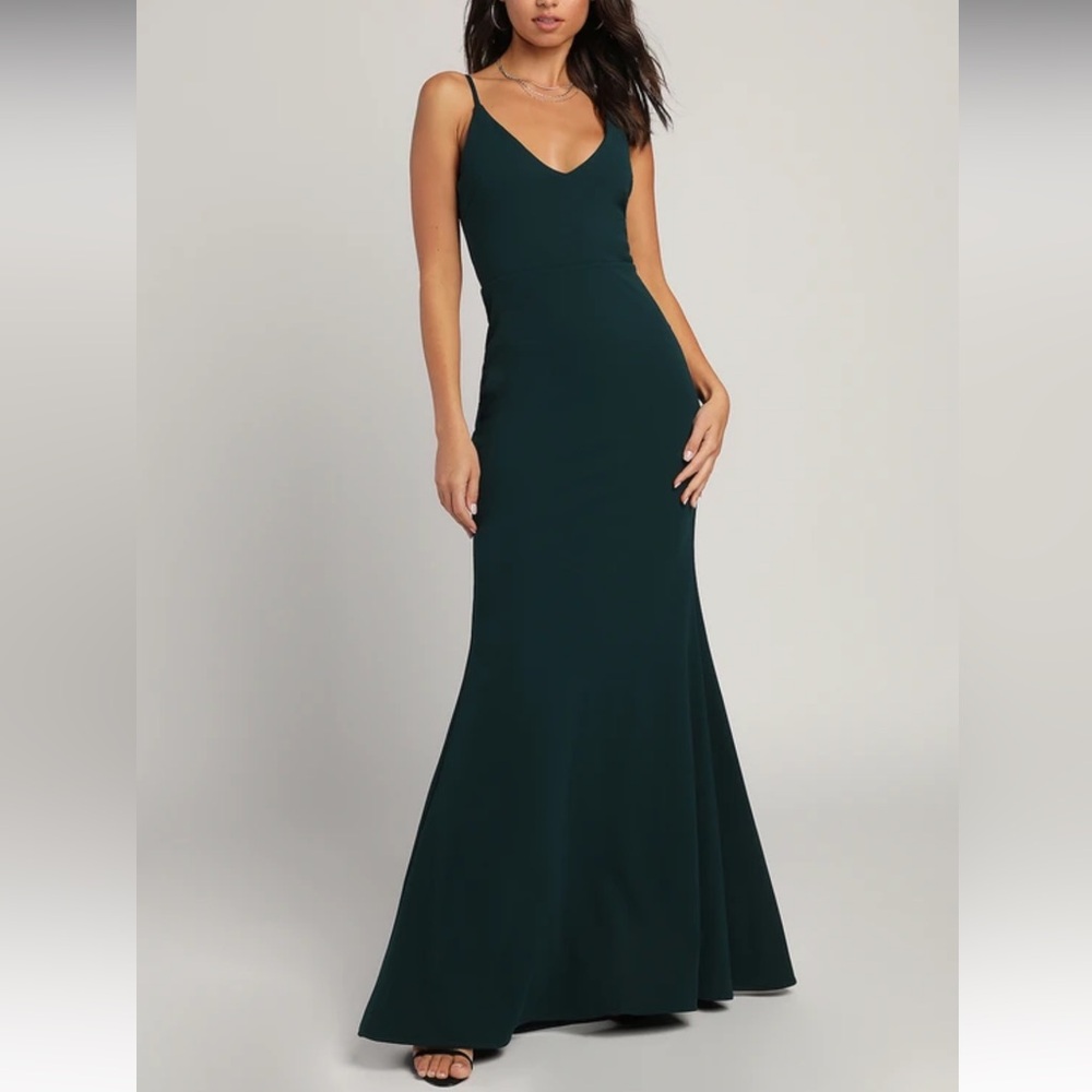 LuLu’s formal mermaid cut dress SZ M